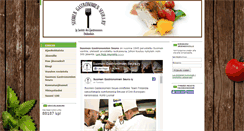 Desktop Screenshot of gastronomit.fi